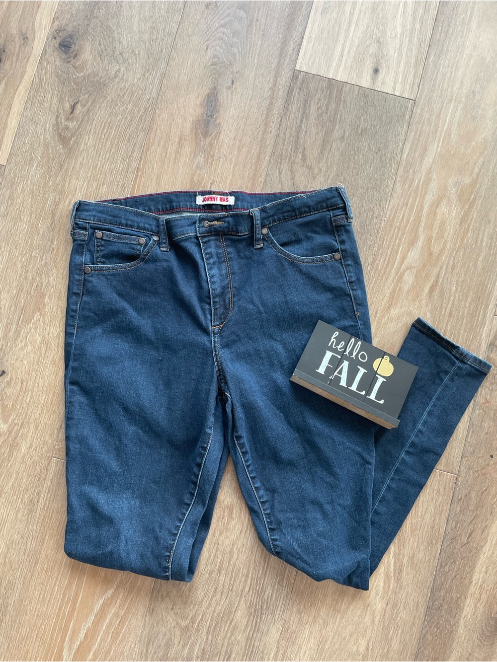 Johnny Was Dark Blue Women's Slim Jeans